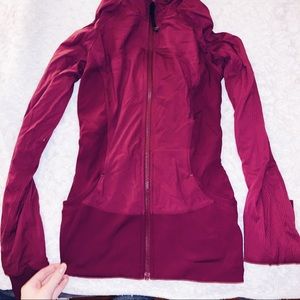 Magenta LuLuLemon Hooded Jacket - 4